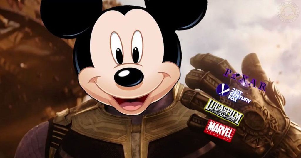 L'hégémonie de Disney, ou l'ascension d'un mastodonte Thanos Mickey Studios Disney