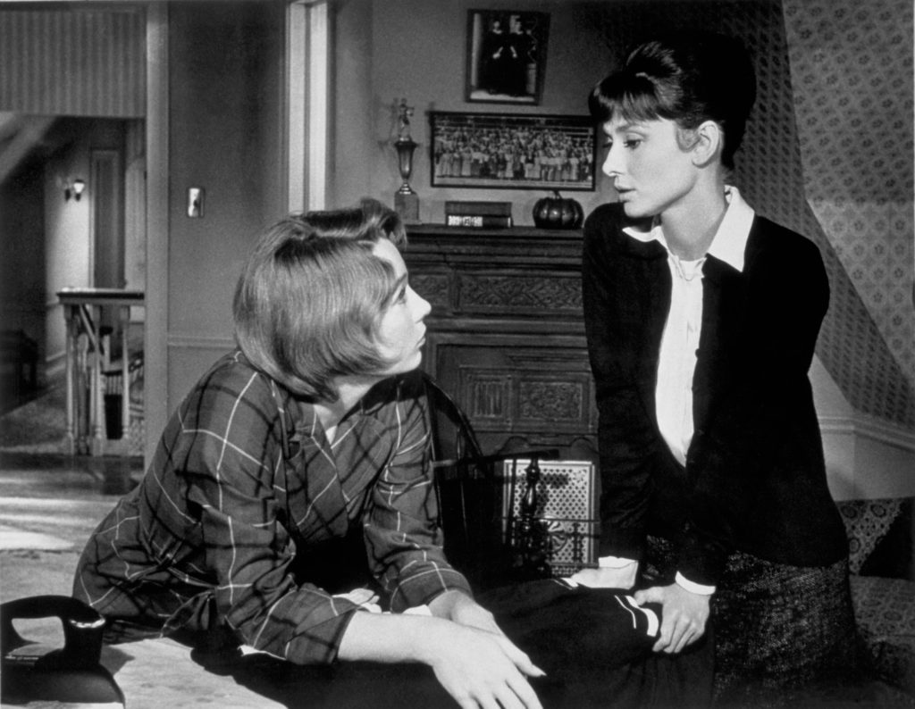 Shirley MacLaine et Audrey Hepburn dans La Rumeur