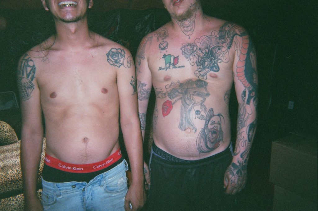 Crestone tattoos belly