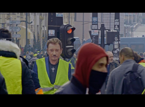 Johnny Hallyday gilets jaunes