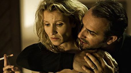 Femme homme calin