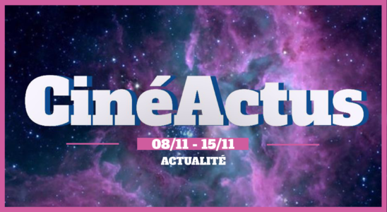 CinéActus : Actualités du 8 au 15 novembre 2020