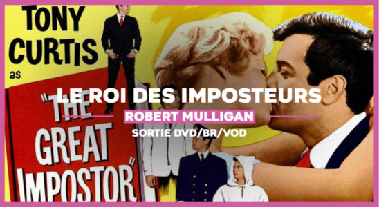Tony curtis affiche le roi des imposteurs