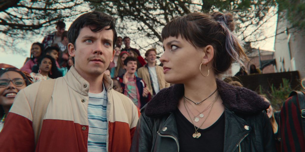 emma mackey Asa Butterfield Sex Education
