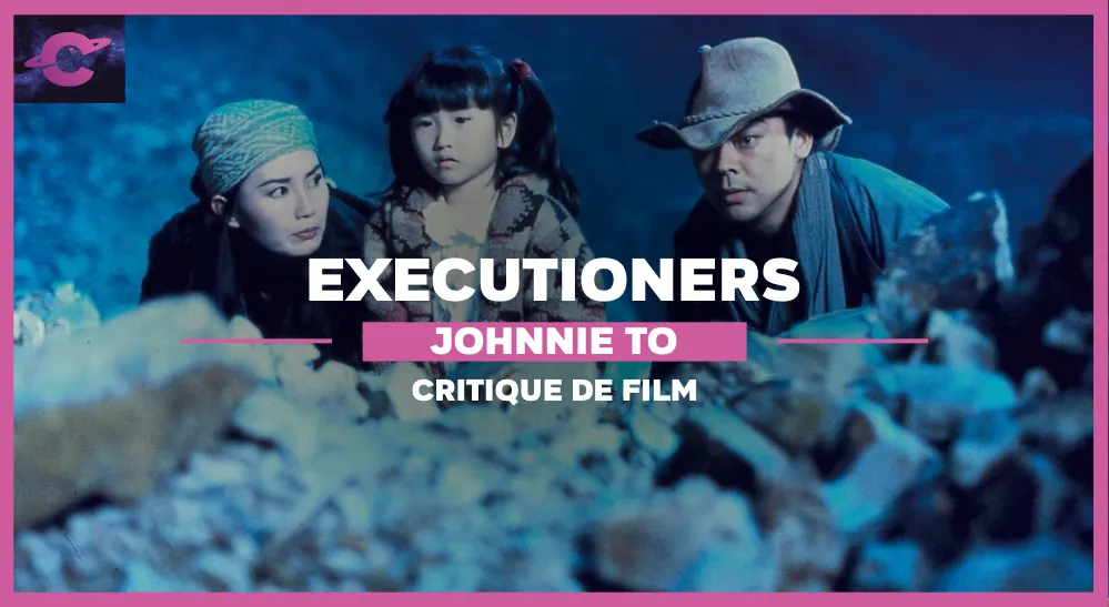 Maggie Cheung et la fille d'Anita Mui, dans un désert de pierre