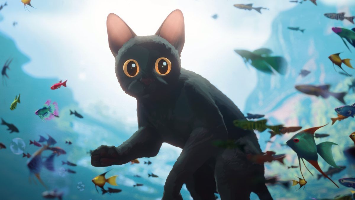 Flow, le chat qui n'avait plus peur de l'eau, réalisé par Gints Zilbalodis et produit par Ron Dyens